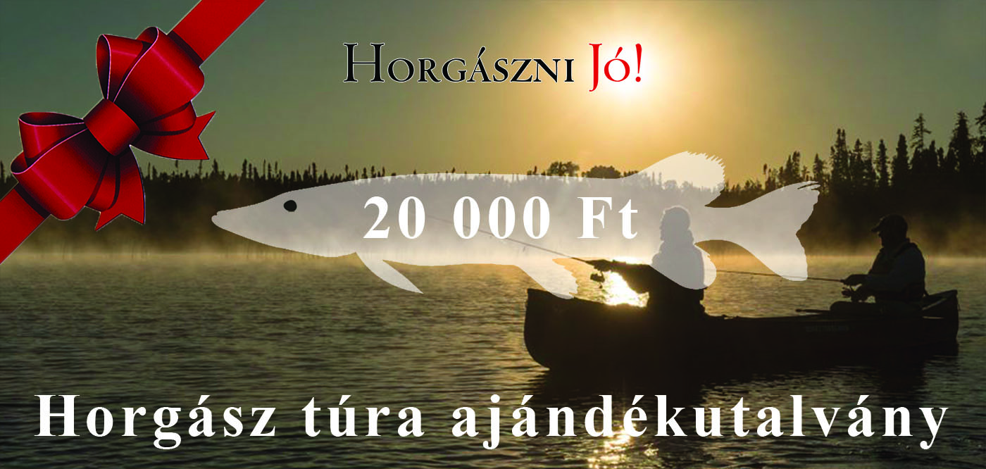 Ajándék utalvány kezdő horgászoknak